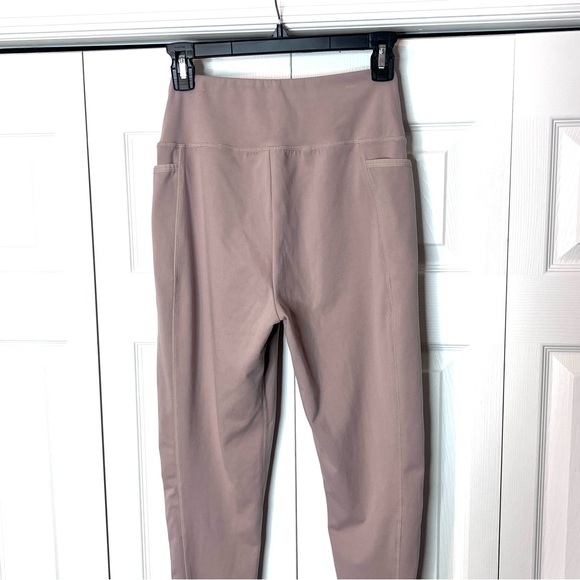 Gymshark  Pants Side Pockets Mauve Tan Size Medium - Picture 4 of 9